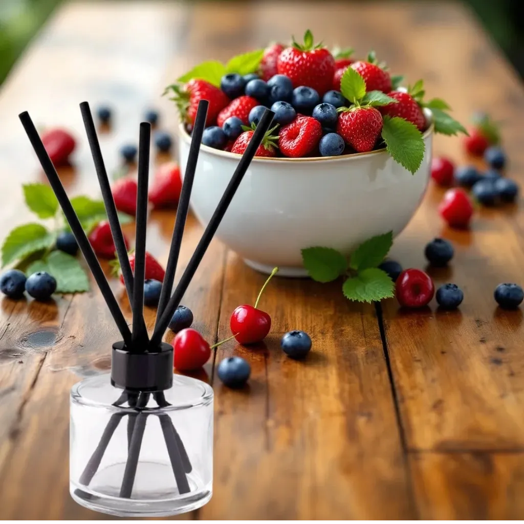 Berry Blast fragranced vegan reed diffuser
