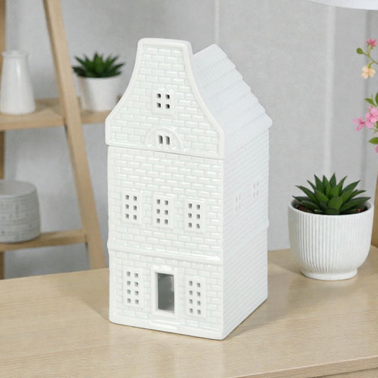 White Nordic house oil burner & wax warmer