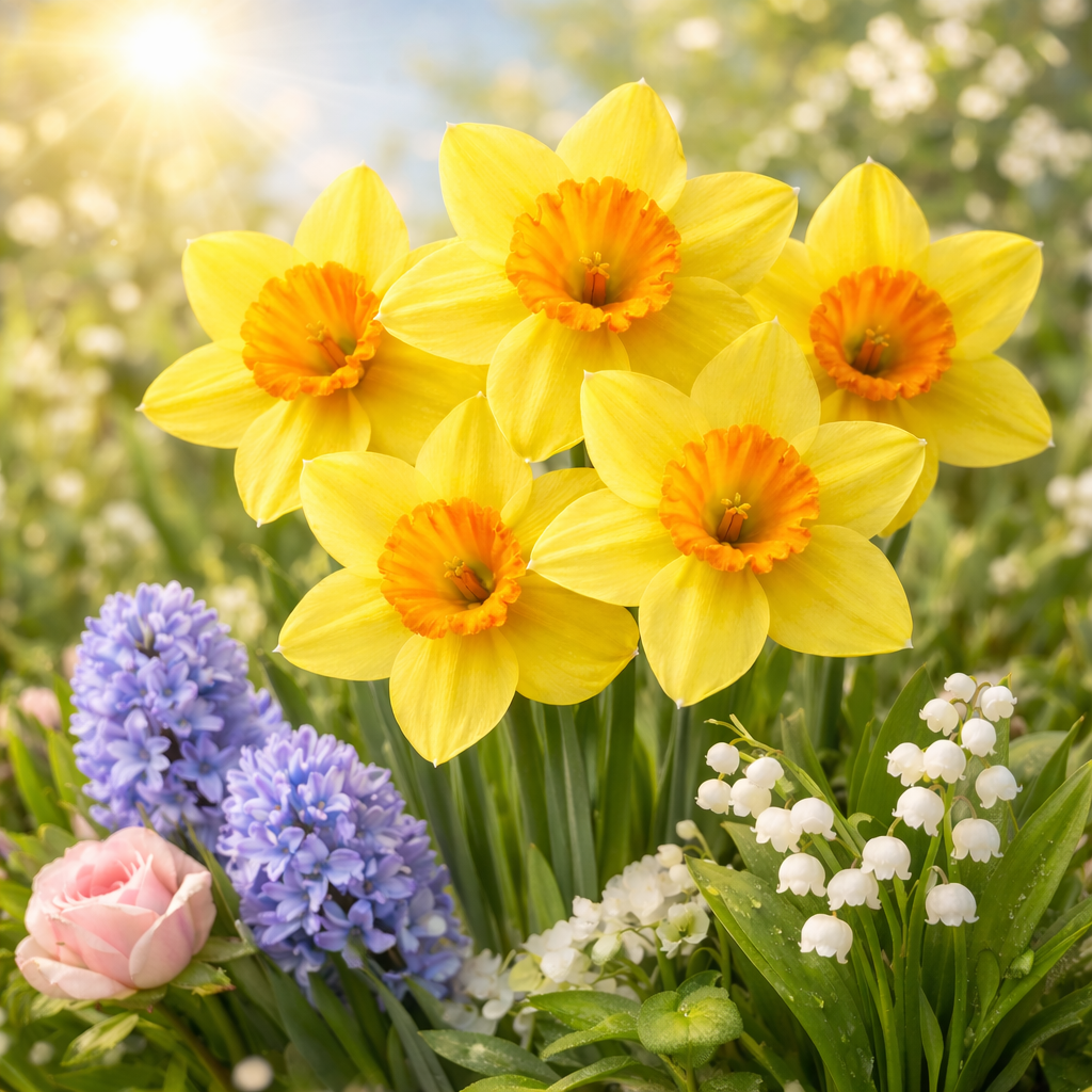 Daffodil fragranced soy wax melts