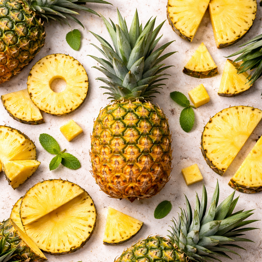 Pineapple fragranced soy wax melts