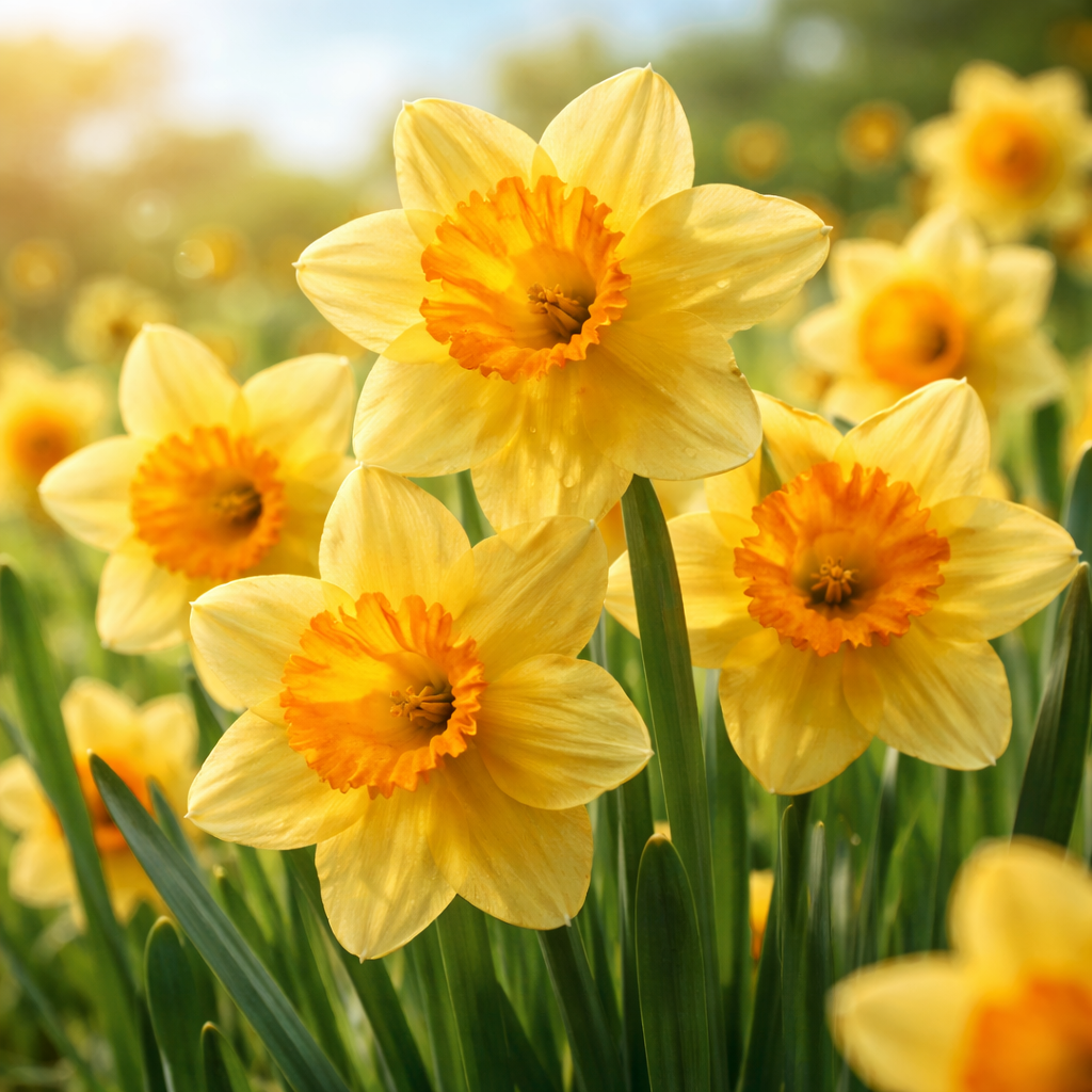 Daffodil fragranced soy wax melts