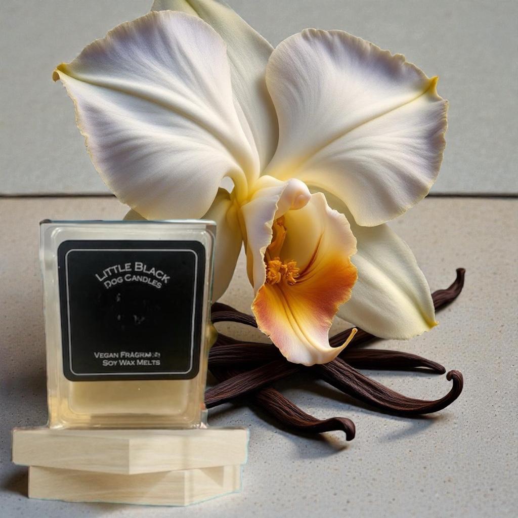 Vanilla fragranced soy wax melt snaps