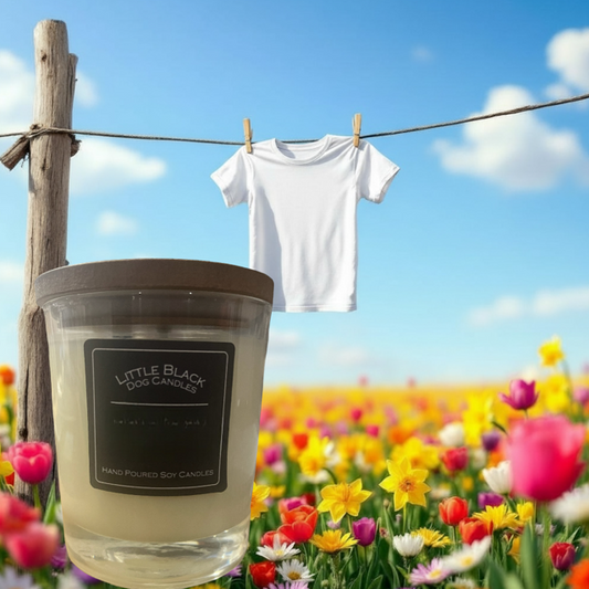 Spring Awakening fragranced soy wax candle