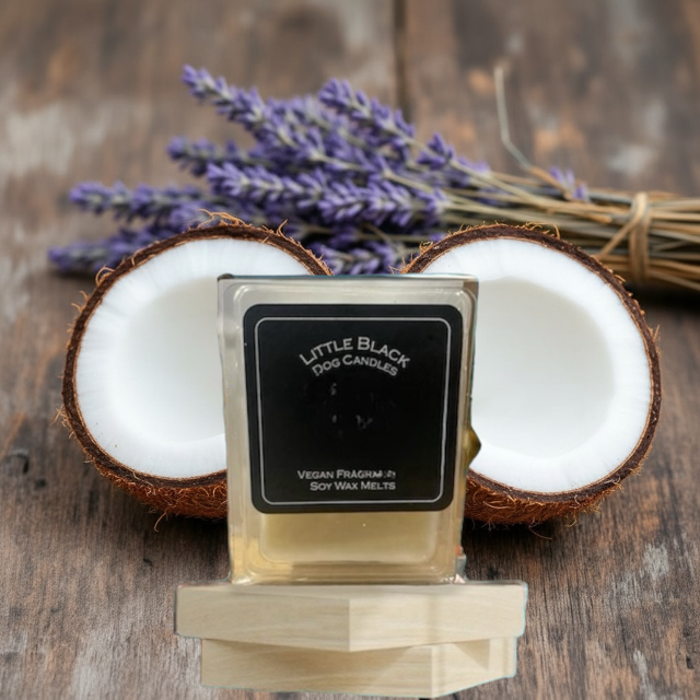 Coconut Milk and Lavender fragranced soy wax melts