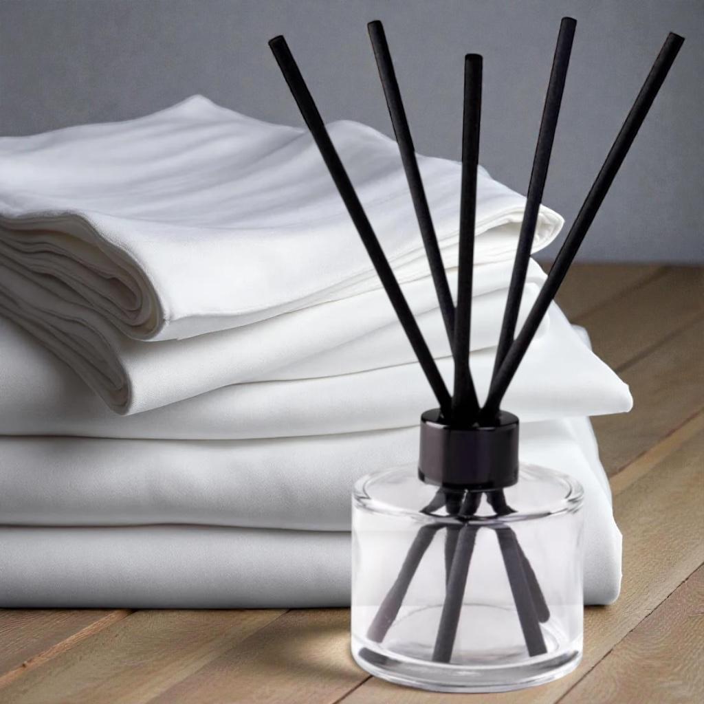 Fresh Linen fragranced vegan reed diffuser