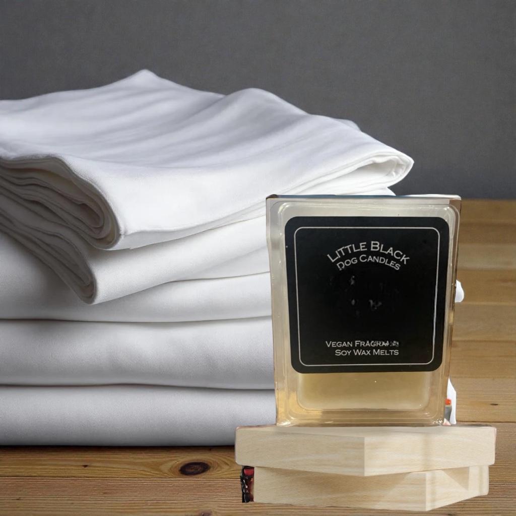 Fresh Linen fragranced soy wax melts